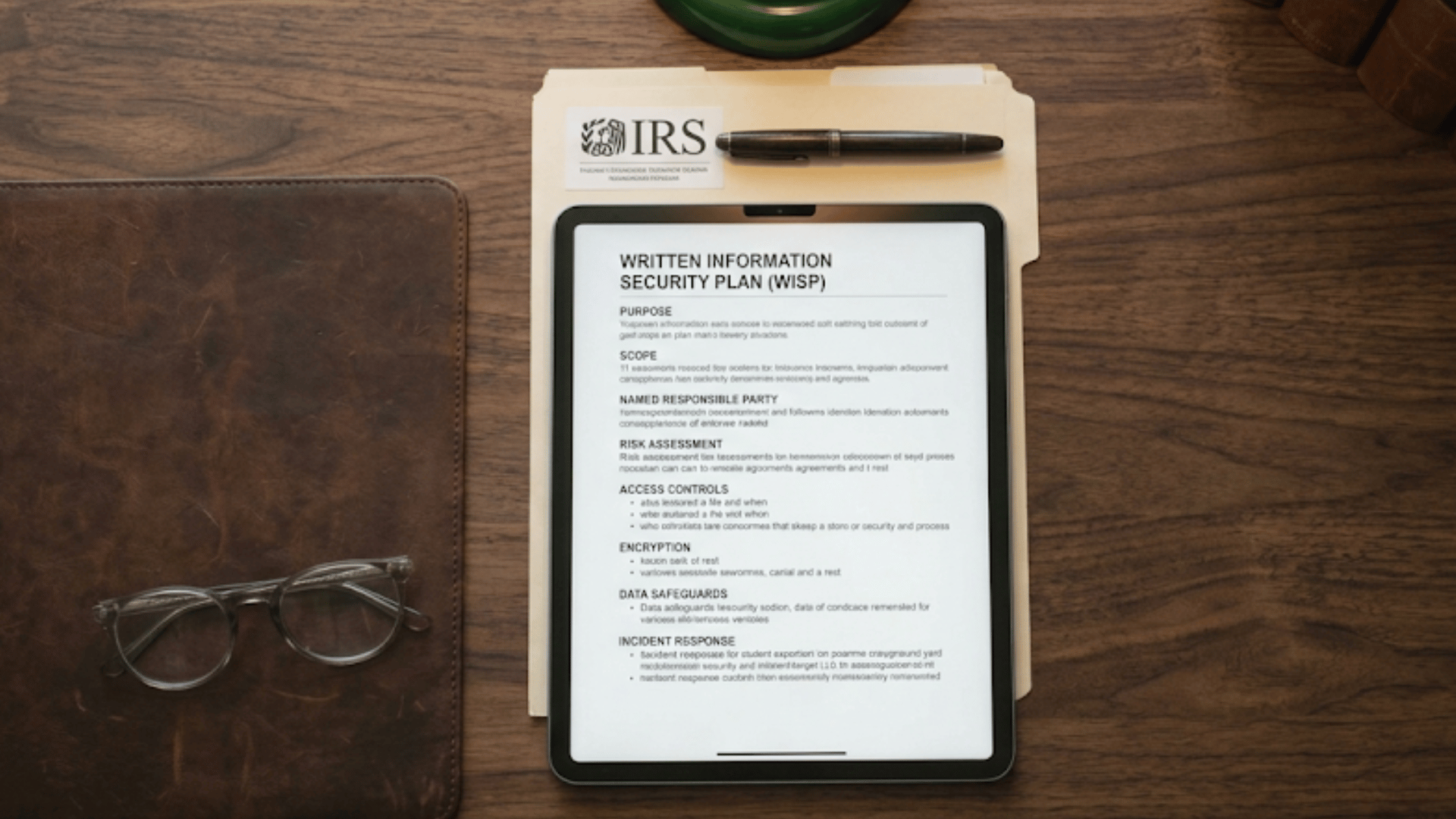 IRS Pub 4557 compliant file sharing: multiple unsecured client channels consolidated into one encrypted, mobile-first channel.